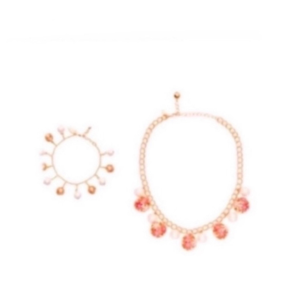 KATE SPADE “WALLFLOWER” NECKLACE & BRACELET